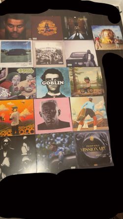 Hip hop vinyls