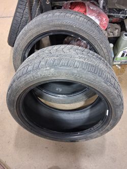 2 BRIDGESTONE TIRES