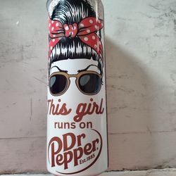 Dr pepper tumbler