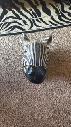 Zebra statue