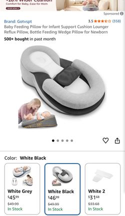 Gotvspt Baby Feeding Pillow Infant Support Lounger