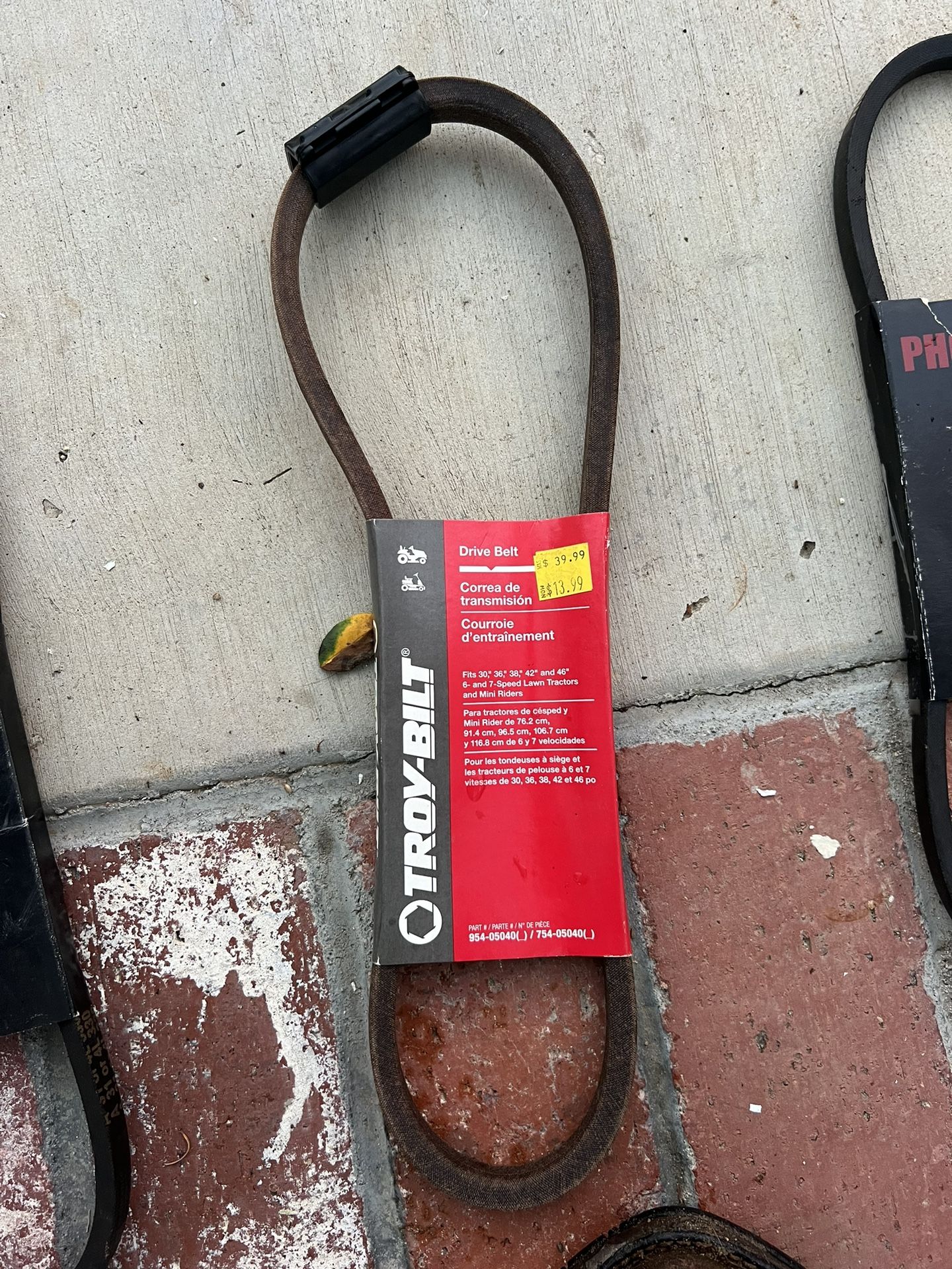 Brand New Belt For Mower/ Machine/ Zero Turn Lawn Mower/ Lawn Tractor, Nothing Wrong With Belt