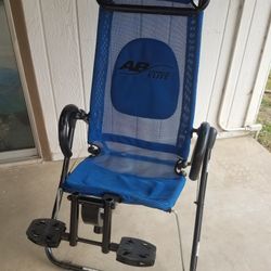 AB Lounge Elite Workout Fitness Chair
