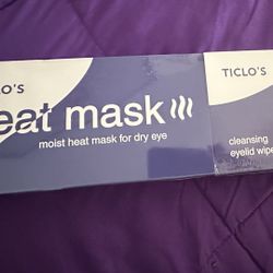 Microwave Heat Mask For Dry Eye Sleep Mask Eyelid Wipes Kit 