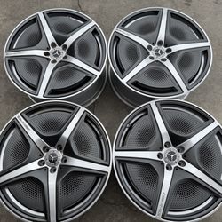 21" MERCEDES OEM FACTORY ORIGINAL EQS450 EQS500 EQS580 SUV WHEELS RIMS