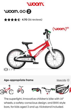 Woom 2 - red