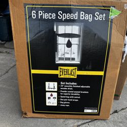 BOXING - 6 Piece Speed Bag Kit