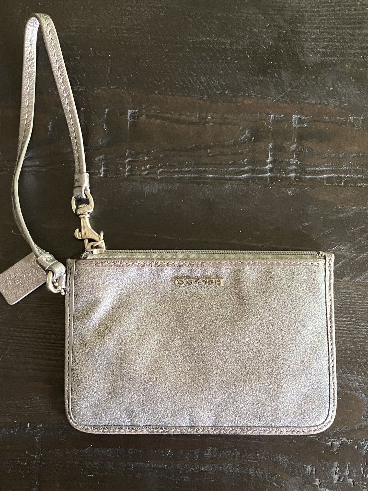 Coach Small Zippered Wristlet