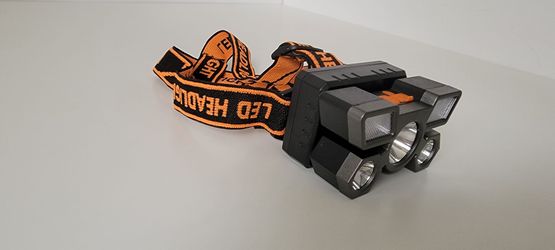 5LED with Built-in 18650 Battery USB Rechargeable Portable Flashlight Lantern Torch Headlamp Outdoor Camping Headlight fishing