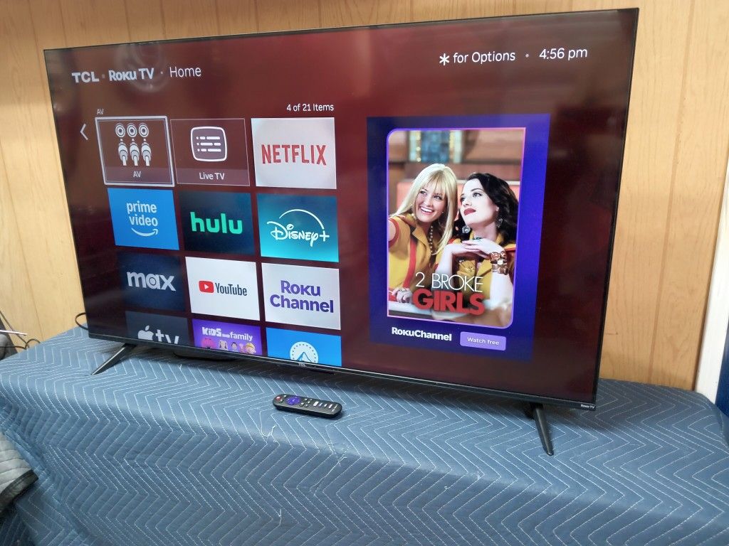 TCL 50" ROKU 4K SMART TV