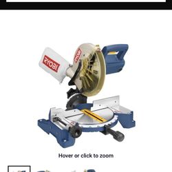Ryobi - 10" COMPOUND MITER SAW WITH LASER