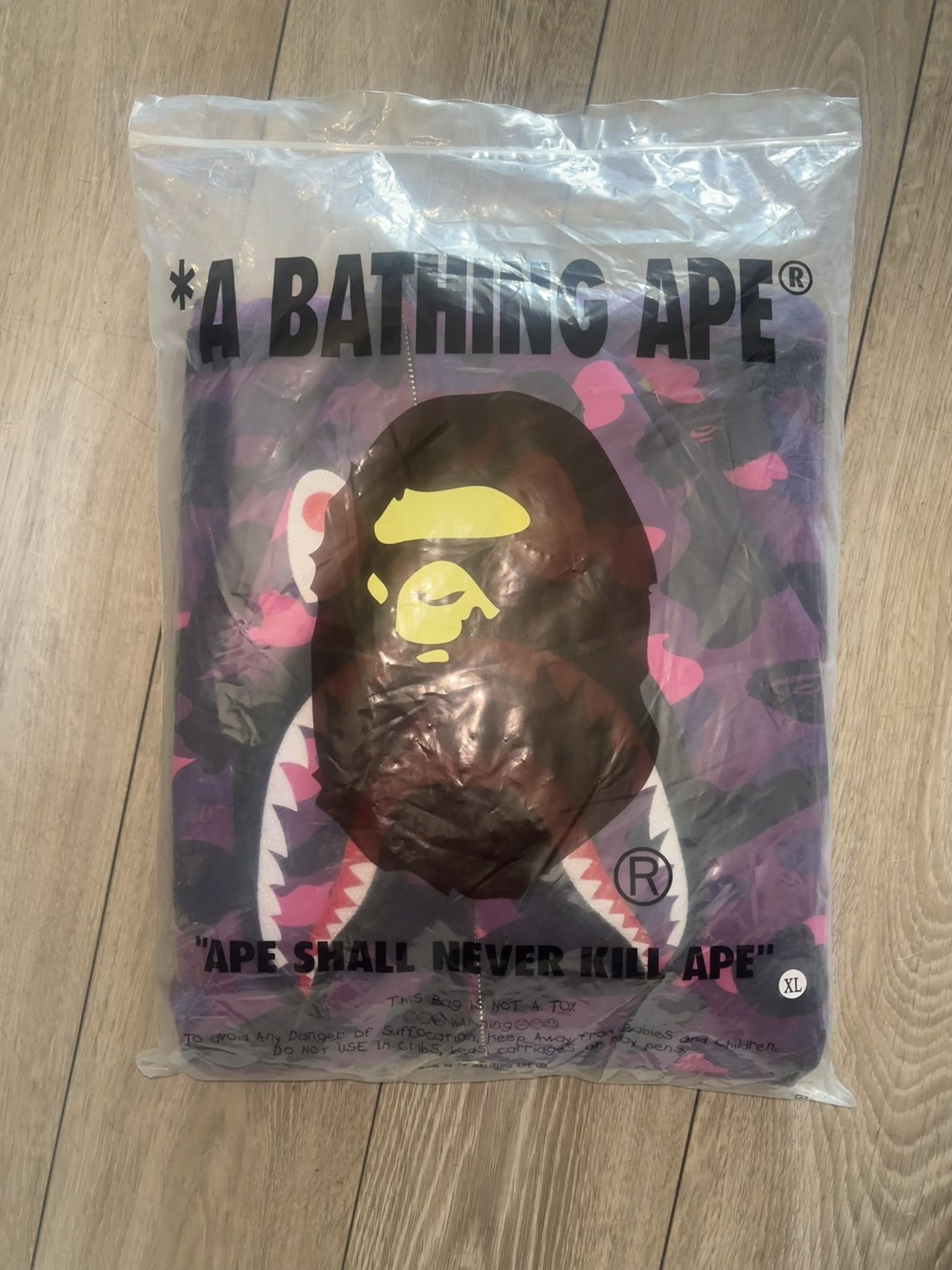 Purple Bape Xl