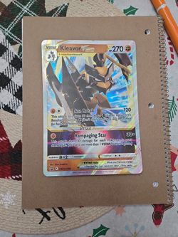 Pokemon Card Kleavor V Star