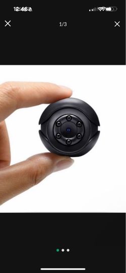 Mini Spy Camera Full HD 1080P with Night Vision and Motion Detection, Super Video Recorder Sports Camera, Small Camcorder, Mini Security Camera for Ca