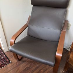 IKEA POANG Chairs—Pair