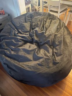 XLarge Black Bean Bag Chair