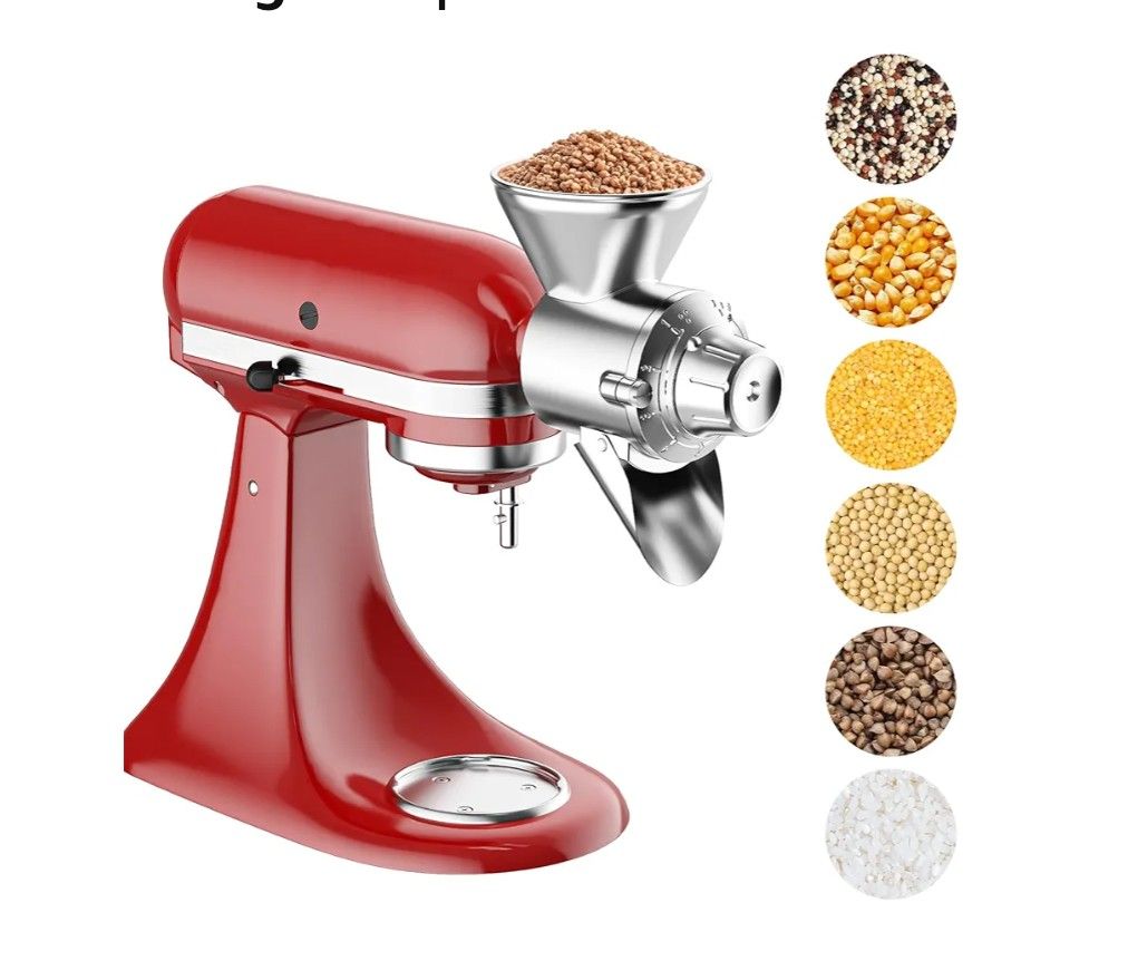 Mill / Grain Grinder For Kitchen Aid Mixer!