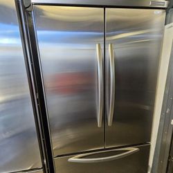 42" KITCHENAID BUILT IN FRENCH DOOR STAINLESS STEEL REFRIGERATOR 