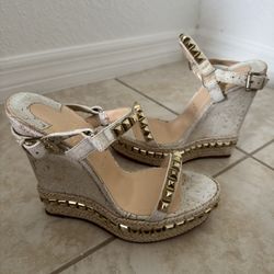 Christian Louboutin Cataclou Wedge Sandal Size 40