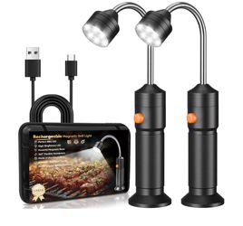 Rechargeable BBQ Grill Light Lights: Grilling Gifts for Men, Unique Mens Gifts for Birthday Anniversary, BBQ Accessories with Magnetic Base 360° Rotat
