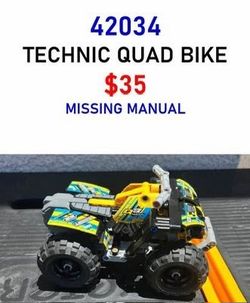 LEGO 42034 TECHNIC QUAD BIKE