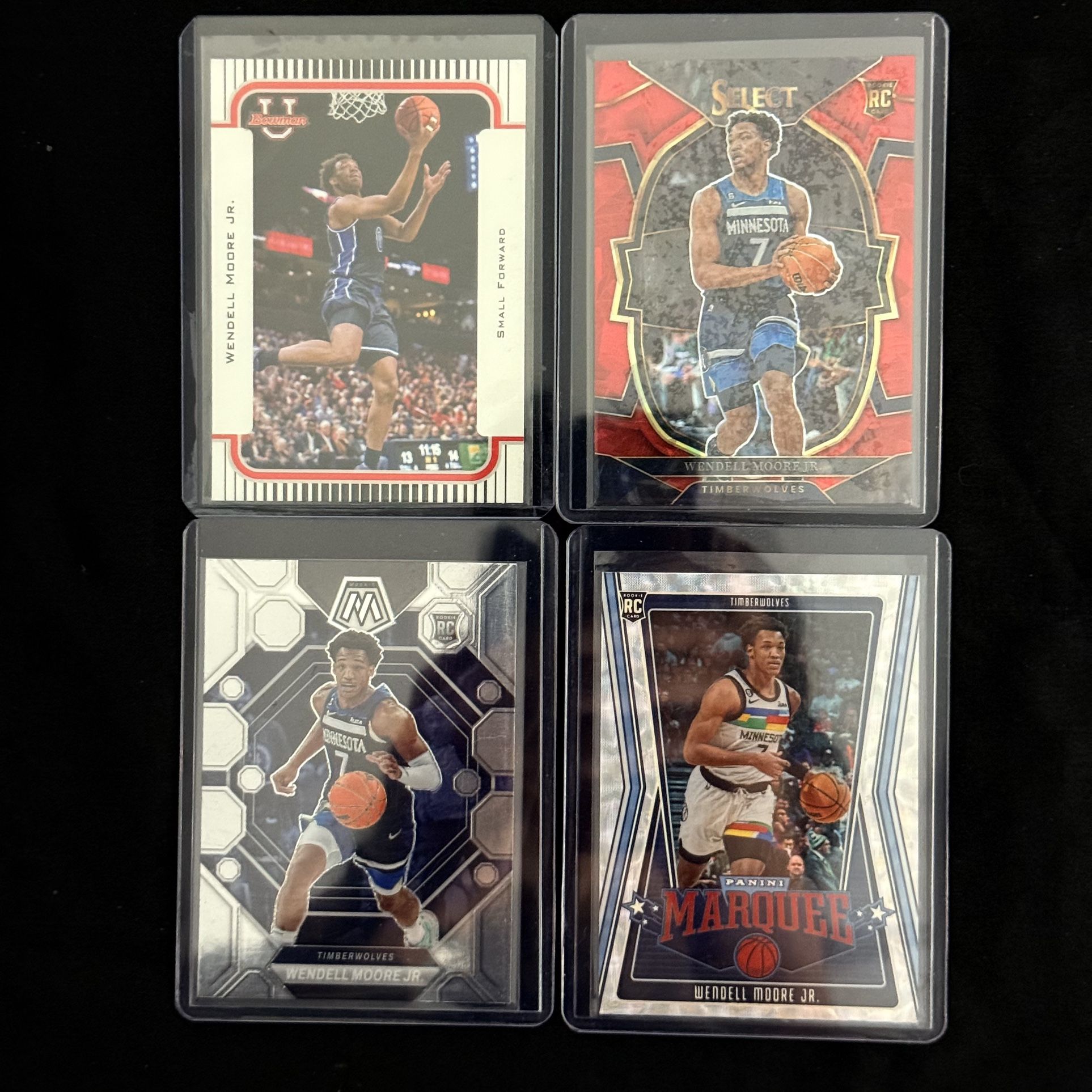 Wendell Moore Jr Mixed Parallel Lot (4)