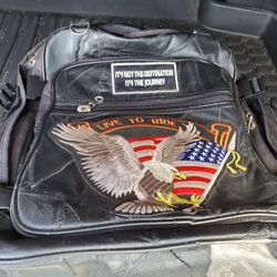 Harley Davidson Leather Back