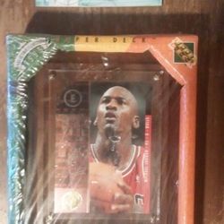 Upper Deck Collector's Edition 1995 Michael Jordan still in box with plastic untouched!!