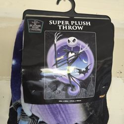 Jack Skellington Throw Blanket