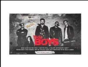 "The Boys" Trading Card Booster Boxes