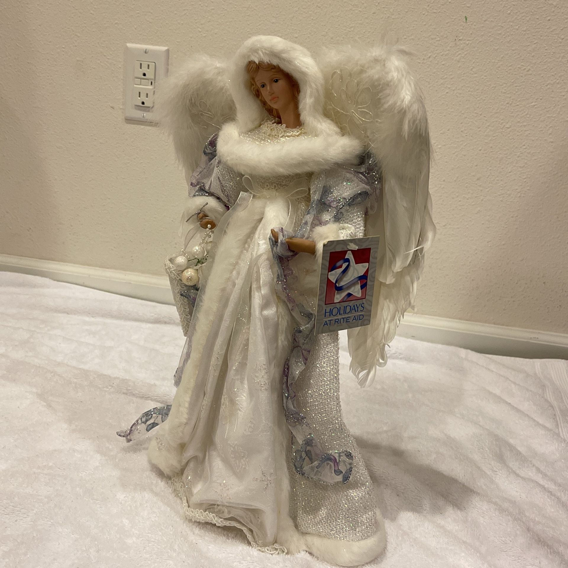 Dan Dee Vintage Angel Christmas Tree Topper 16”