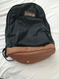 TRANS BY JANSPORT BLACK BACKPACK
