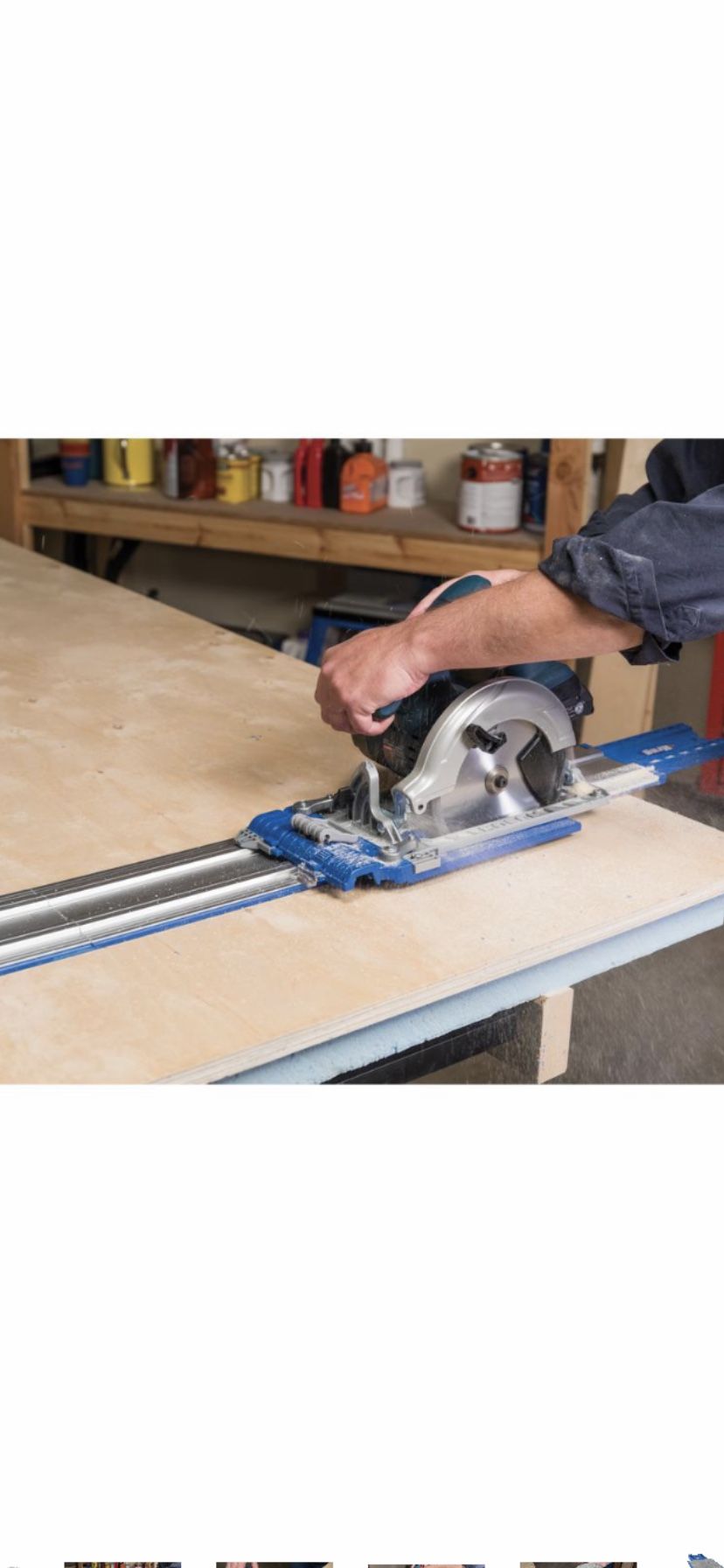 KREG Jig ACCU CUT Circular saw guide track system