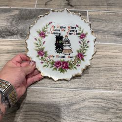 Decor Plate $20