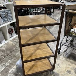 $50 Each Great shape. Very sturdy commercial grade. With adjustable shelving and nice sturdy castor wheels. They stand 36" tall X 22" wide.