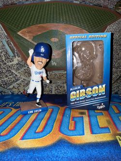 Dodgers Kirk Gibson Bobbleheads bobble heads bobble head bobblehead