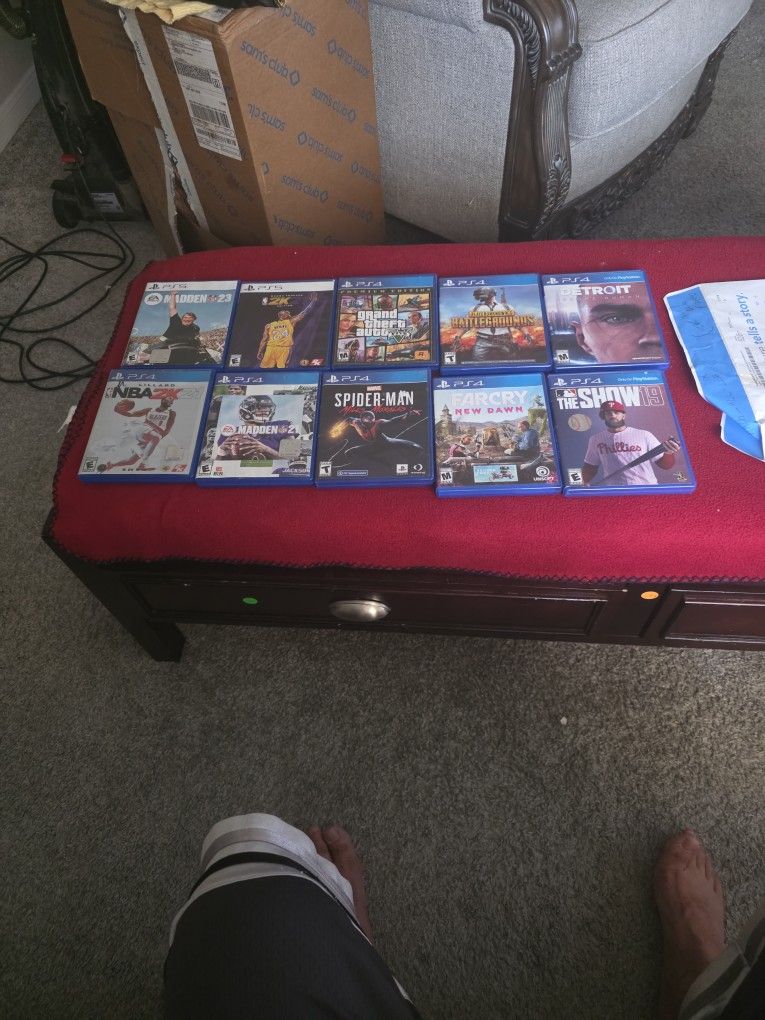 Ps4 And Ps5 Games