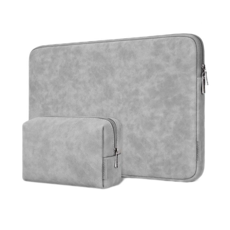 DOMISO 17.3 inch Laptop Sleeve Bag Water-Resistant Carrying Case with Accessory Bag