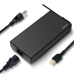 🔥 BRAND NEW 300W Laptop Charger – 20V / 15A for Lenovo ThinkPad (Slim Tip)