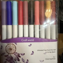 New 30 pack craft world markers for cricut machines