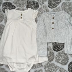 Cartres 12 Months Baby Girl Bodysuits Dress