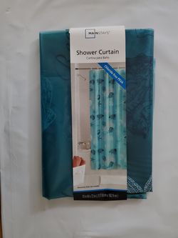 Mainstays shower curtain - new in box