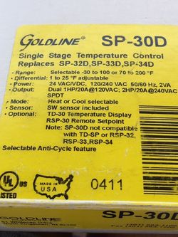 Single Stage Temperature Controller