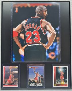 Micheal Jordan Plaque 
