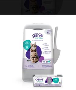 Cubo para desechos de arena para gatos