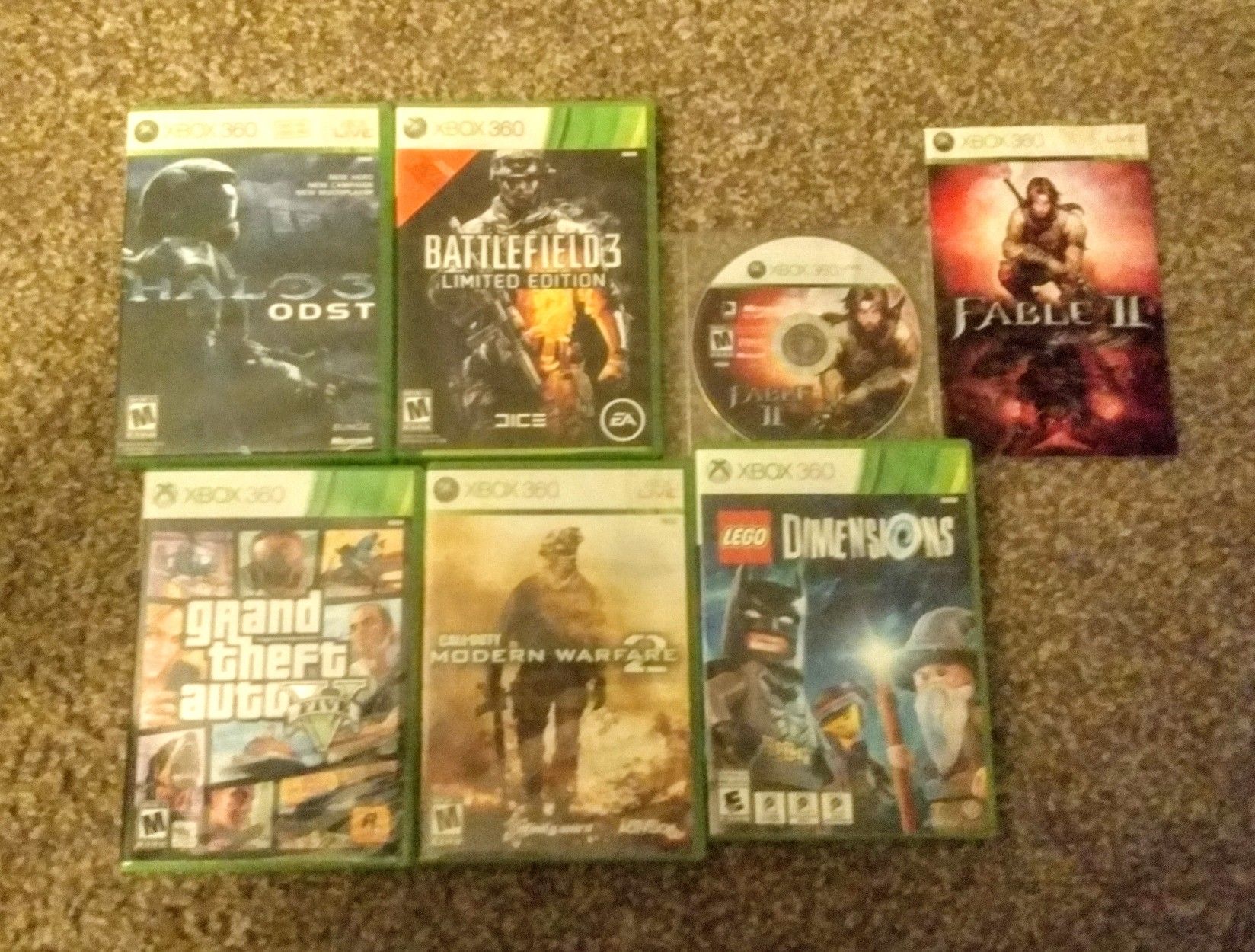Xbox 360 Game Lot PRE-OWNED