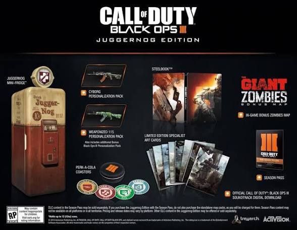 COD Black Ops 3 Juggernog Fridge Brand New In Box!