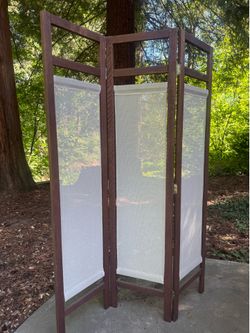 3 panel outdoor privacy screen