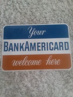 ~~~~~ 1959 Vintage Metal Sign ~~~~~~