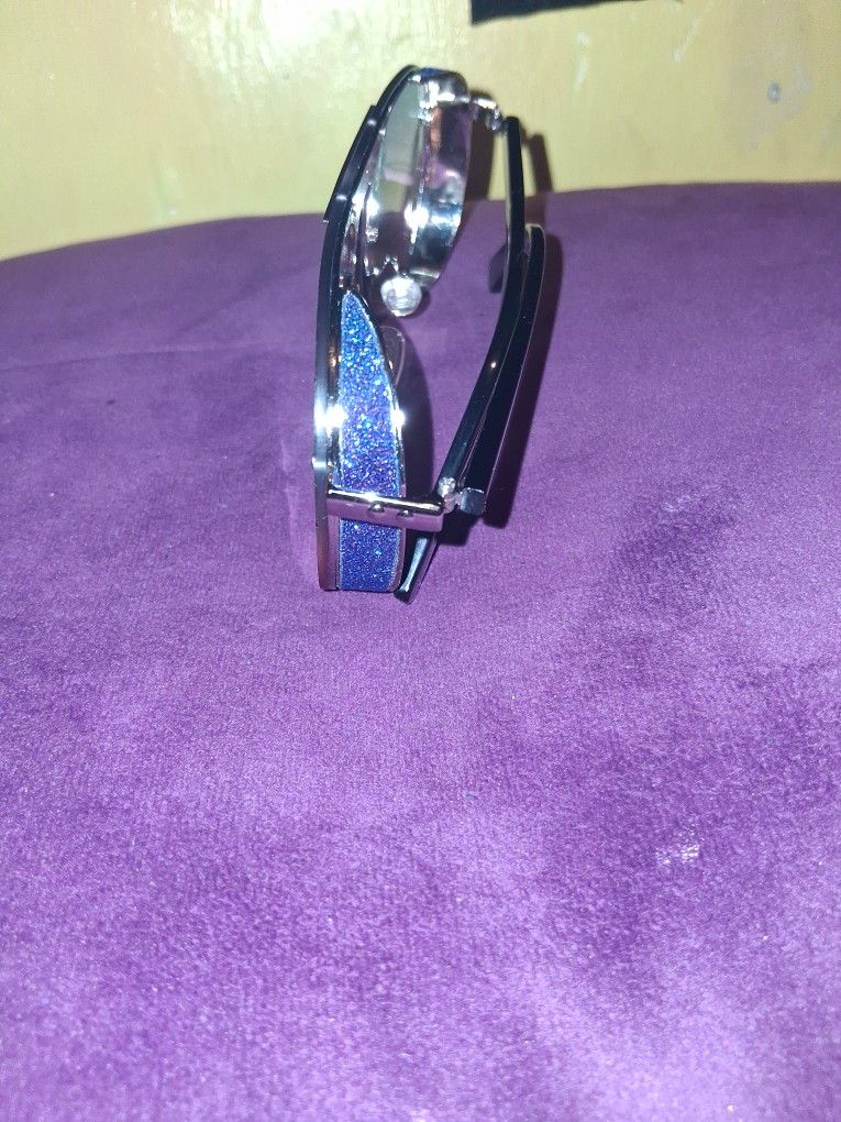 UNISEX BLUE AVAITOR SUNGLASSES